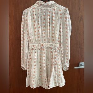 Anthro. Letmebe floral dress. Size XS